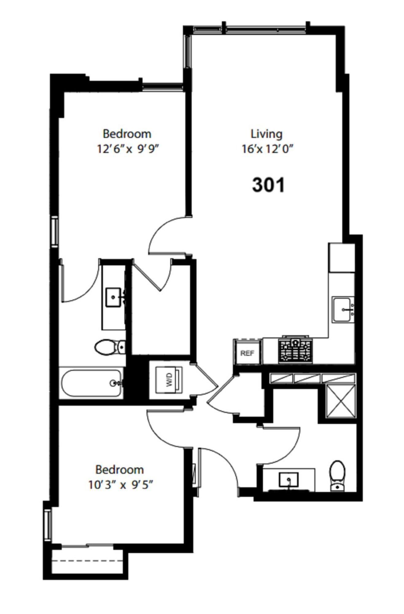 Logan Circle Furnished Apartment Apts Washington Eksteriør billede
